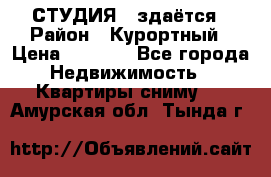 СТУДИЯ - здаётся › Район ­ Курортный › Цена ­ 1 500 - Все города Недвижимость » Квартиры сниму   . Амурская обл.,Тында г.